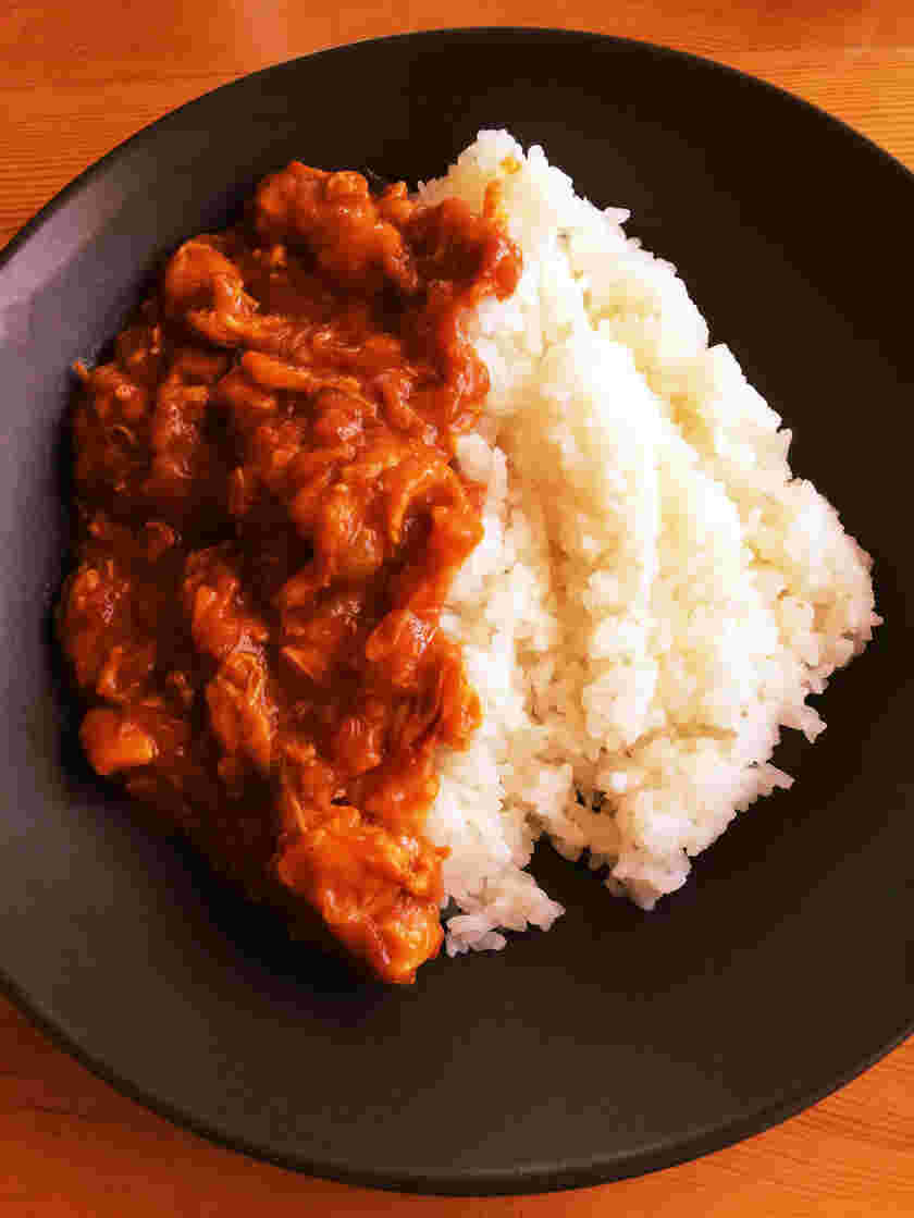 手羽元のトマトカレー