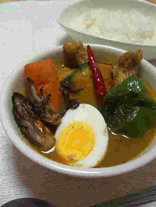 圧力鍋で作る手羽元のスープカレー