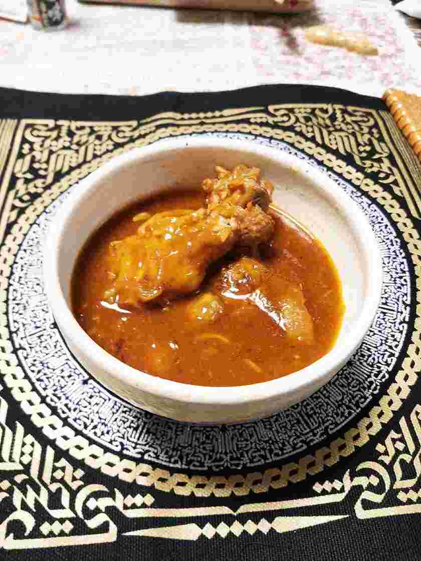 簡単本格手羽元カレー