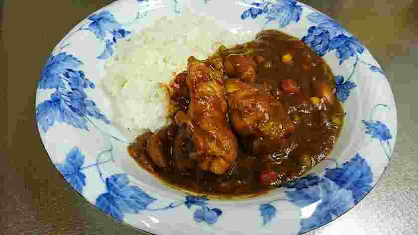 手羽元とミックスベジタブルのカレー