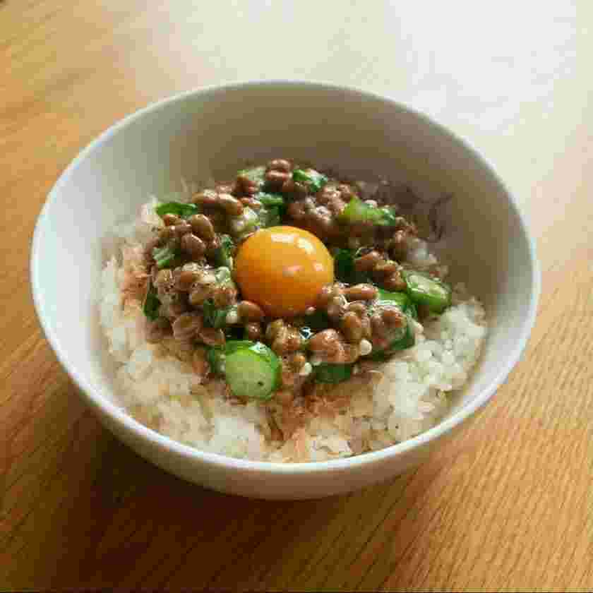 お昼ごはんにおすすめなねばねば丼