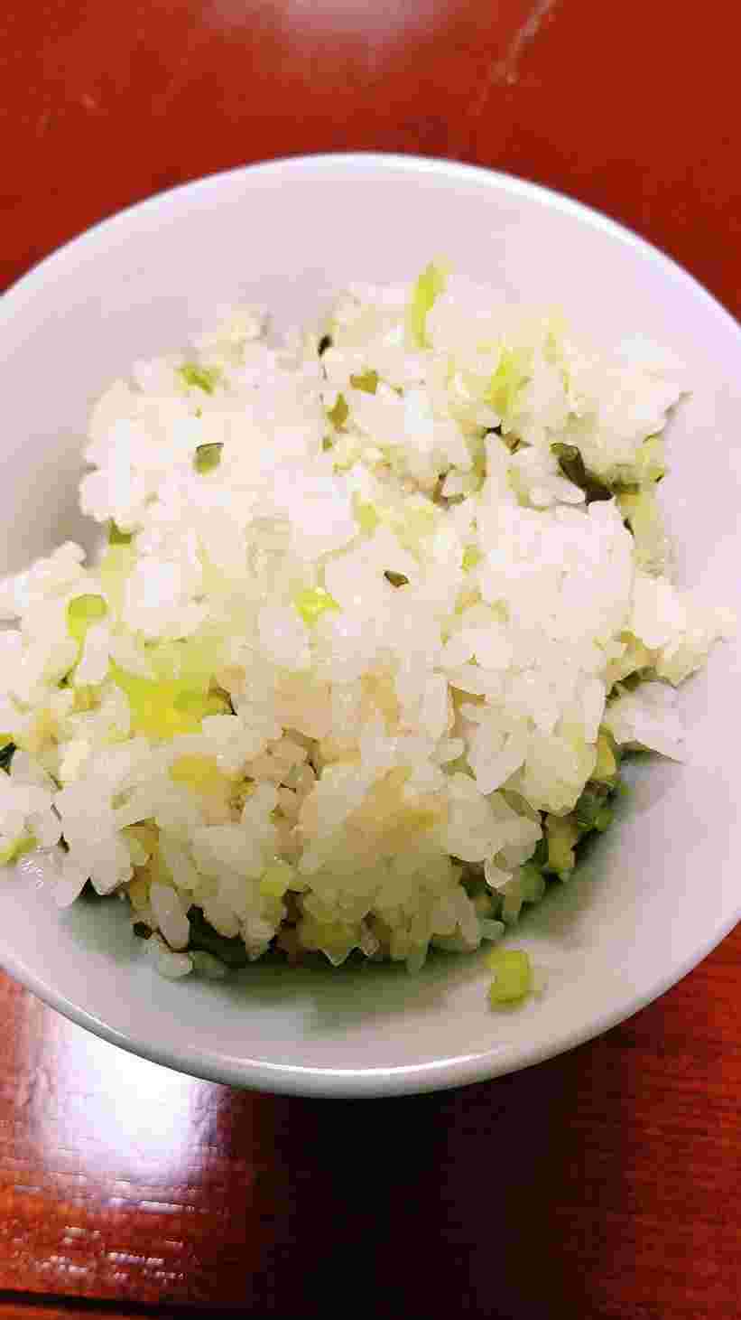 白ネギの炊き込みごはん