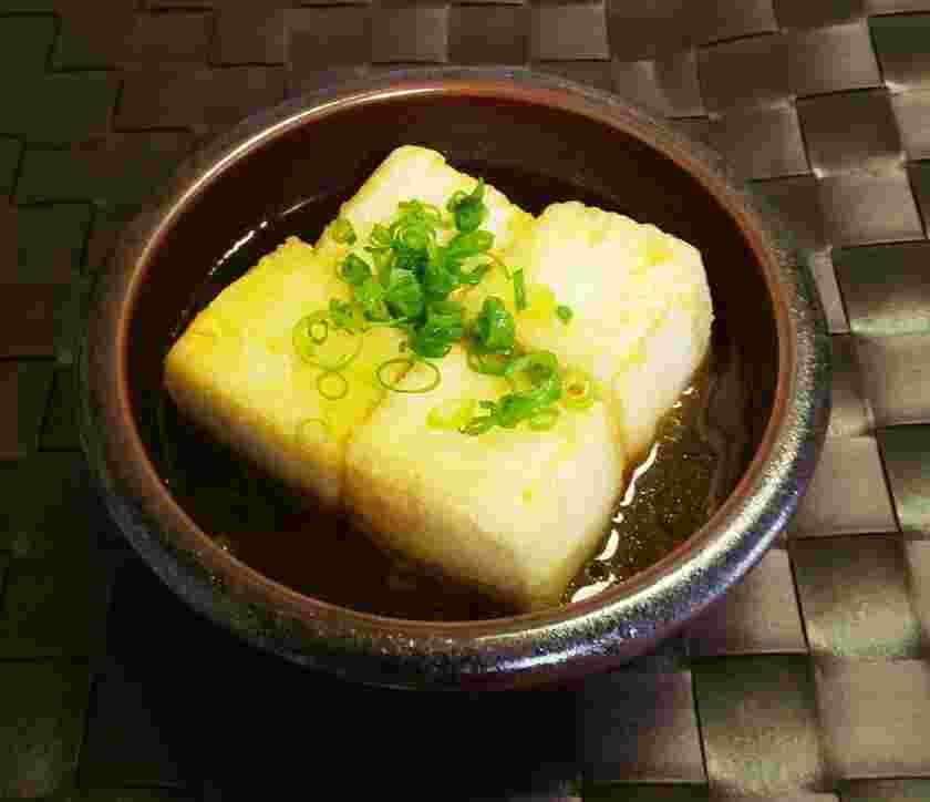 おつまみレシピの揚出し豆腐