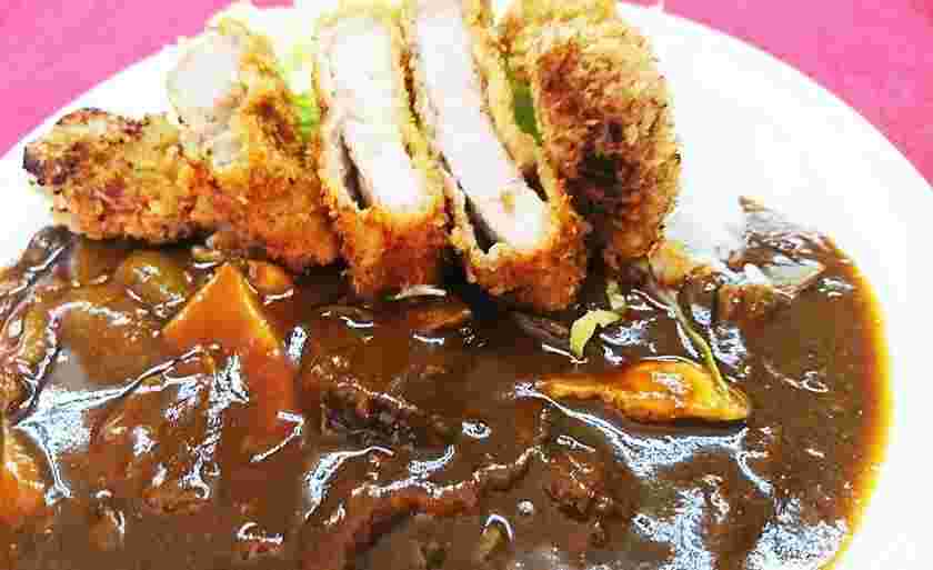牛テールと筋のかつカレー