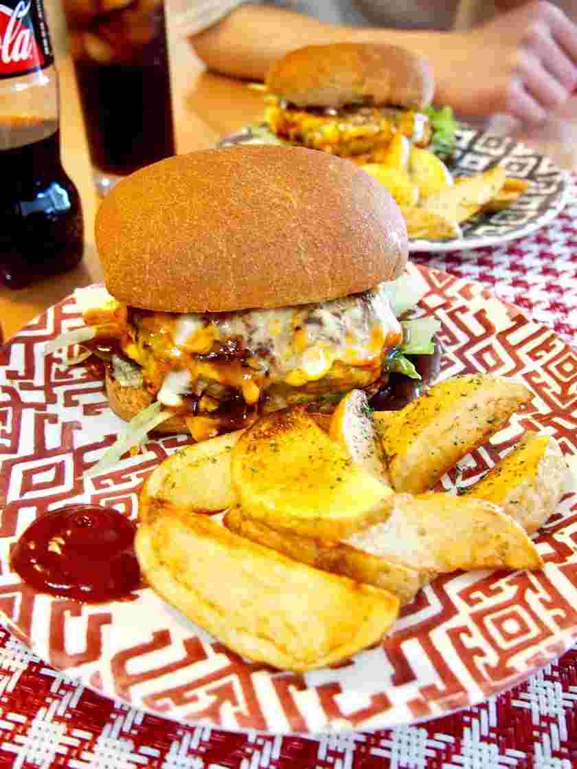 照り焼きハンバーガー