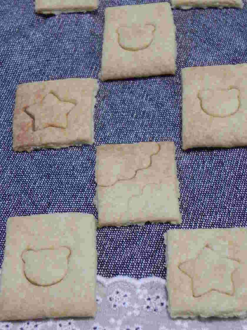 デュラムセモリナ粉入りのザクザククッキー