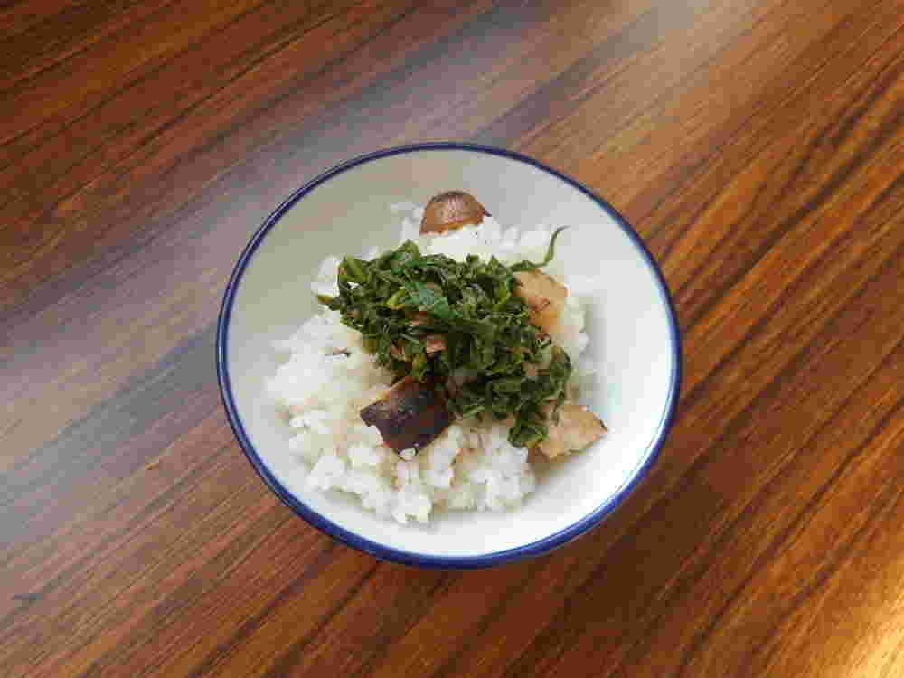 アピオスと自然薯の炊き込みごはん