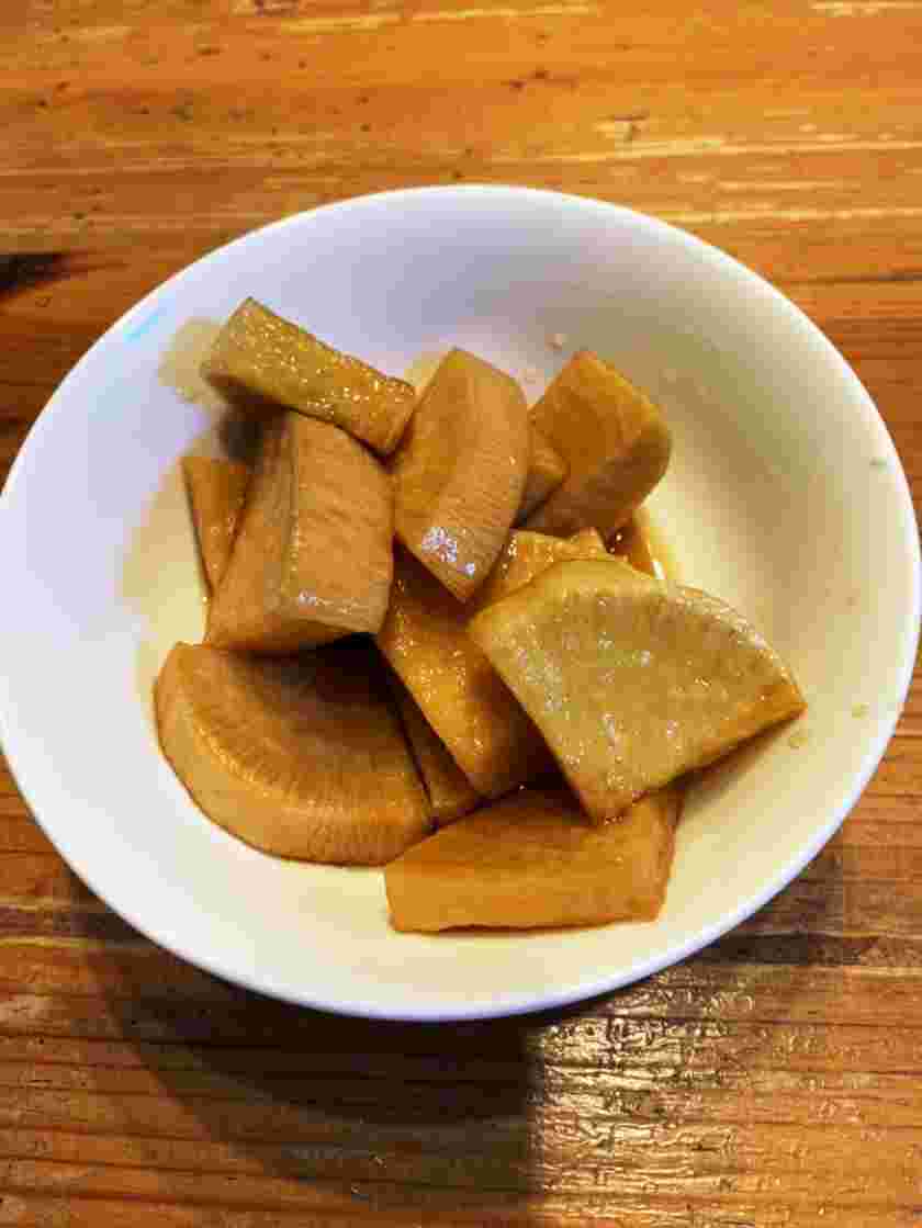 お酢を使った大根のお漬物