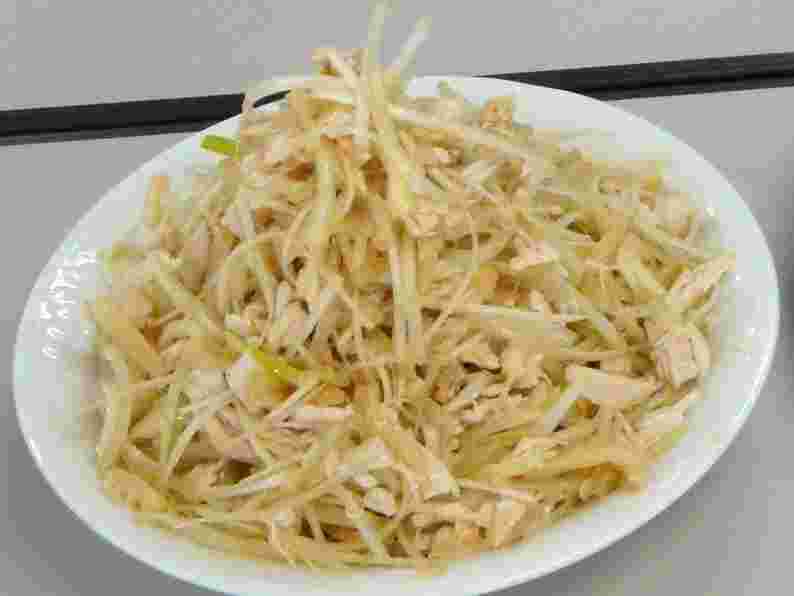 穂先メンマとササミの中華和え