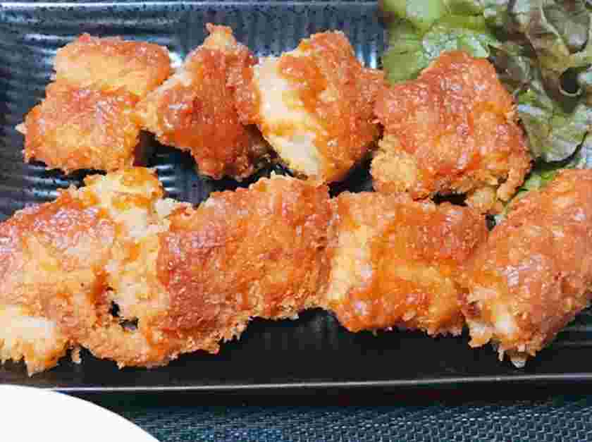 巻き巻き豚バラ肉揚げ