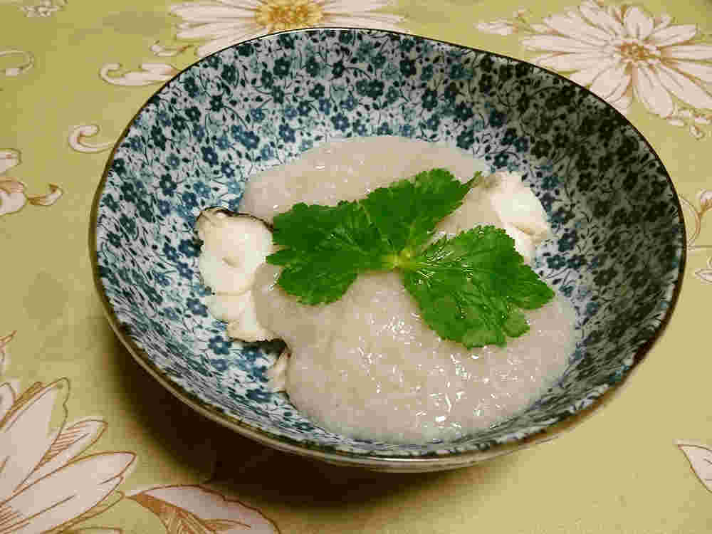 白身魚の蓮根すり流し