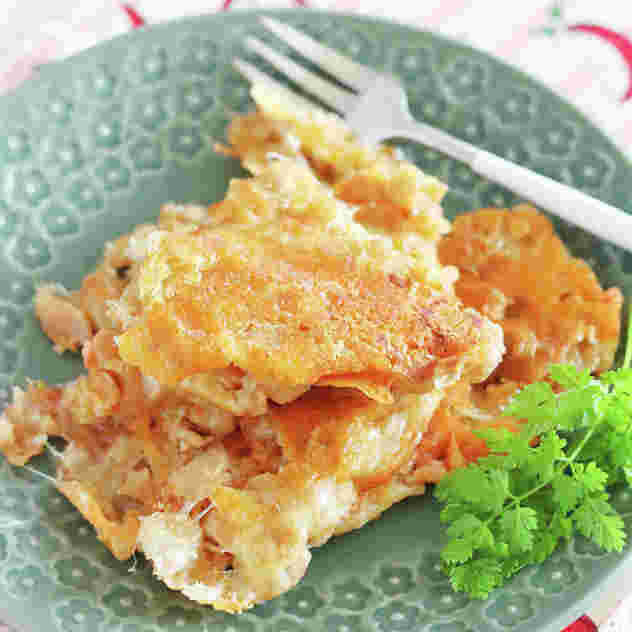 大豆のカリカリチーズ焼き