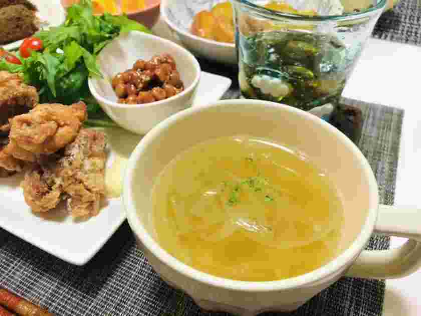 カレーの献立におすすめの玉ねぎスープ