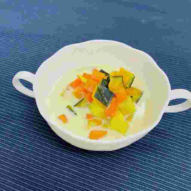カレーの献立におすすめの豆乳スープ