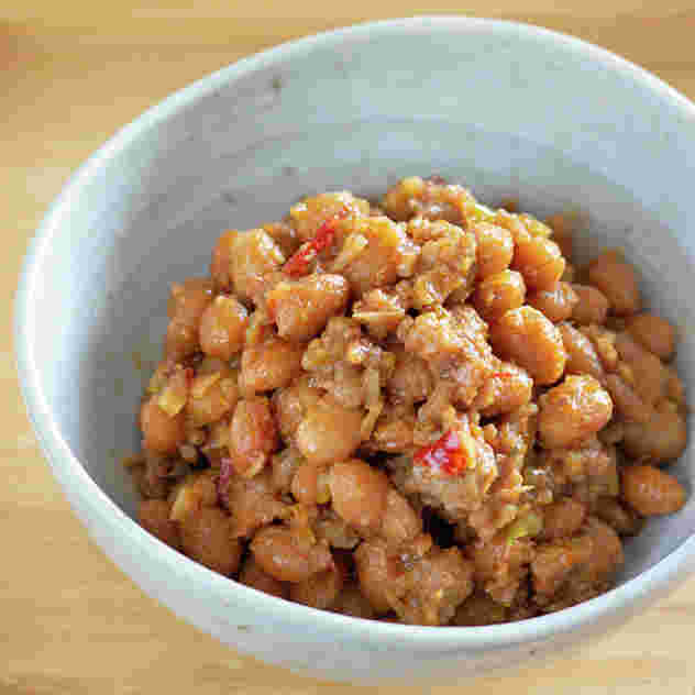 ピリ辛にんにく味噌そぼろ