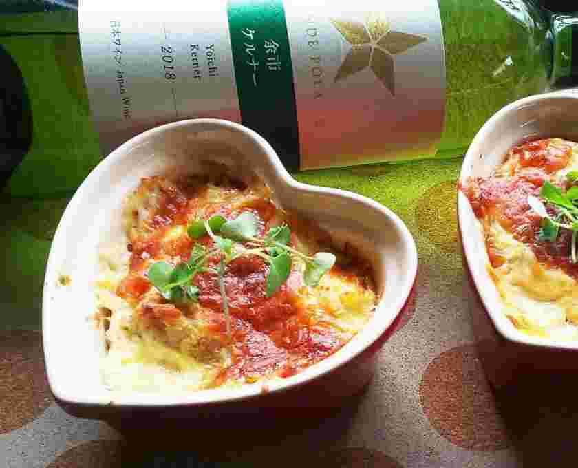 カレーに合う副菜の豆腐とアボカドココット