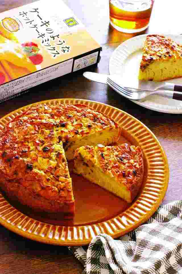 ホットケーキミックスでりんごとレーズンのファーブルトン