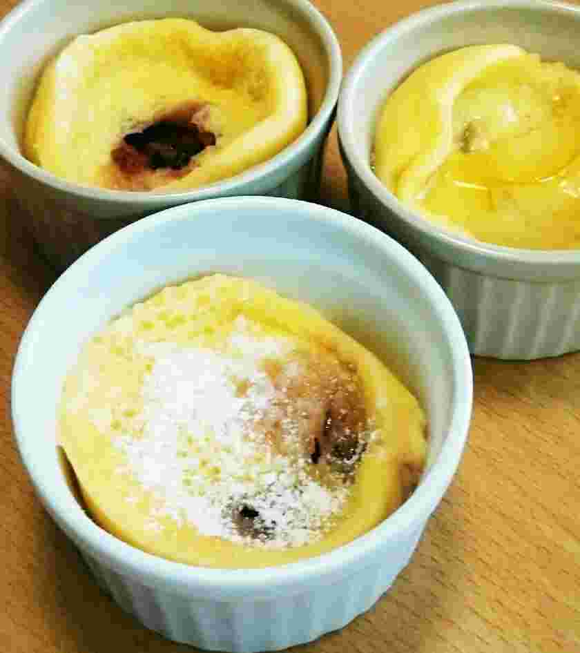 レンジでジャム入りファーブルトン