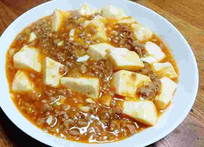 おかずレシピの麻婆豆腐