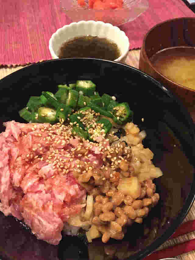 ばくだんネバネバ丼