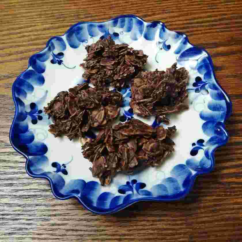 ココナッツファインを使ったチョコアーモンドスライス