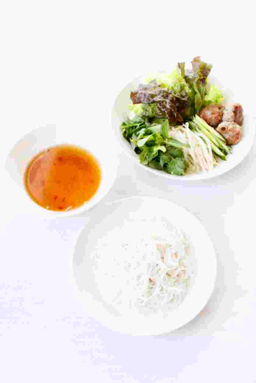 もやしのベトナム風つけ麺