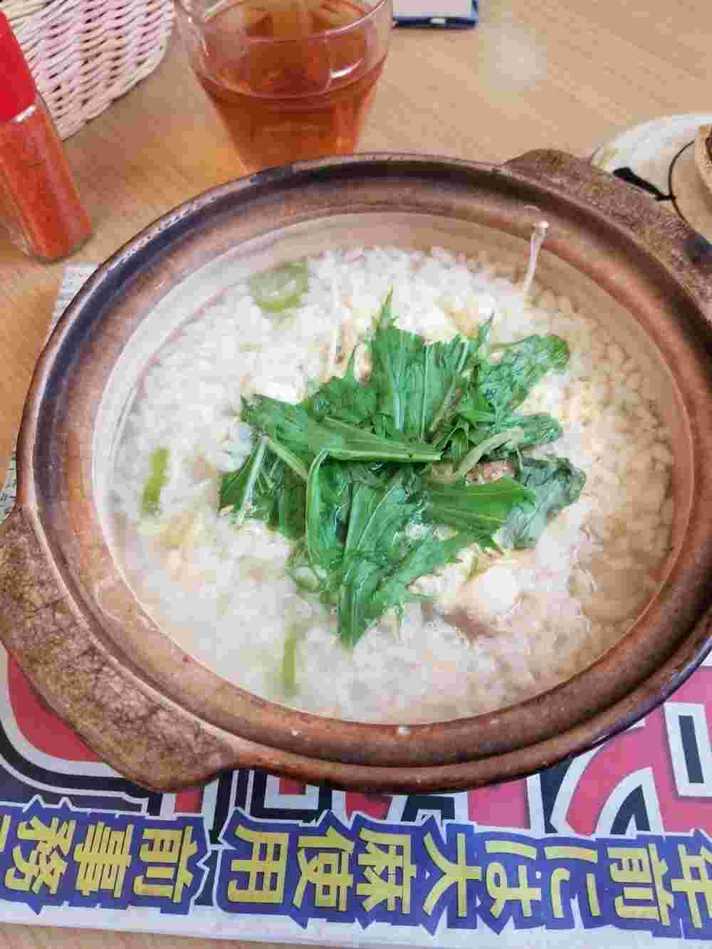 鮭ときのこの雑炊