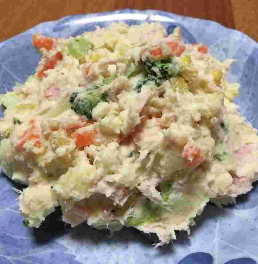 じゃがいもとブロッコリーのポテトサラダ