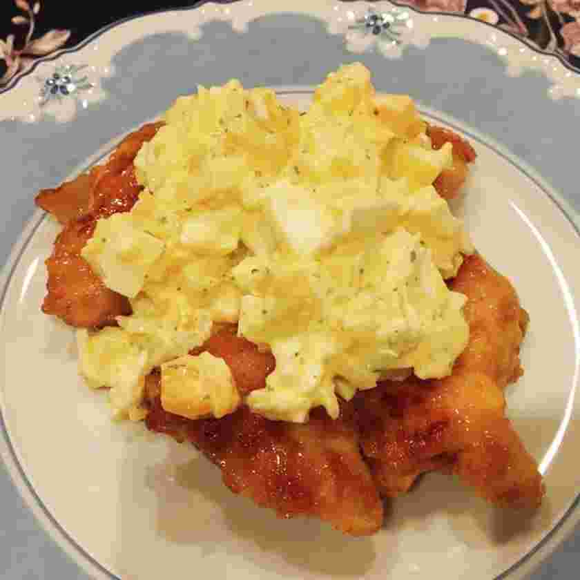チキン南蛮と甘酢タレ