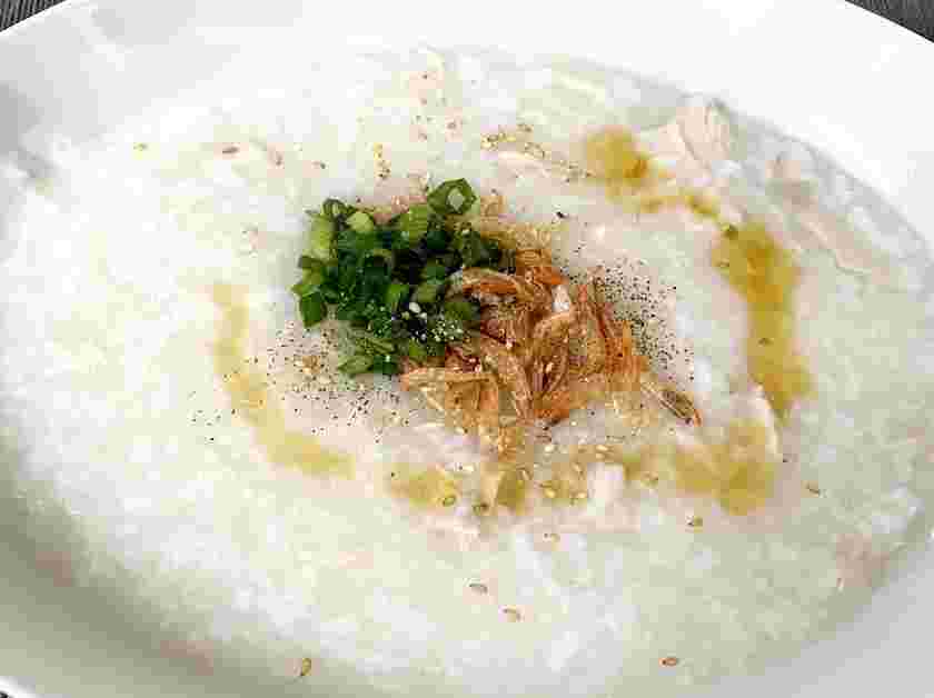 冷やご飯のチャイニーズ粥