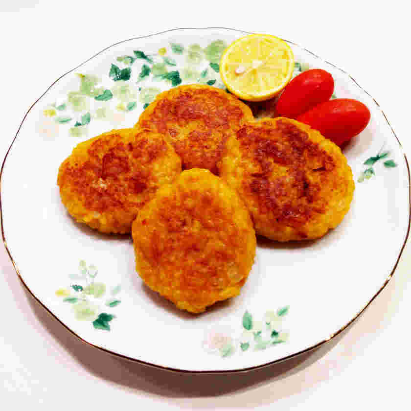 冷やご飯でお焼き