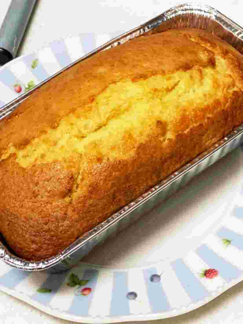りんごジャムのパウンドケーキ