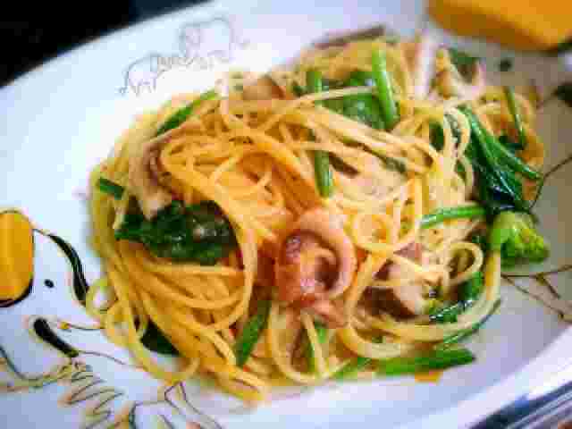 ジャポネソースで和風パスタ