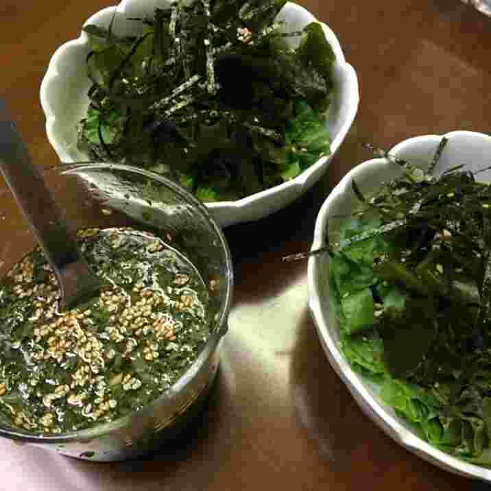 基本の手作り青じそドレッシング