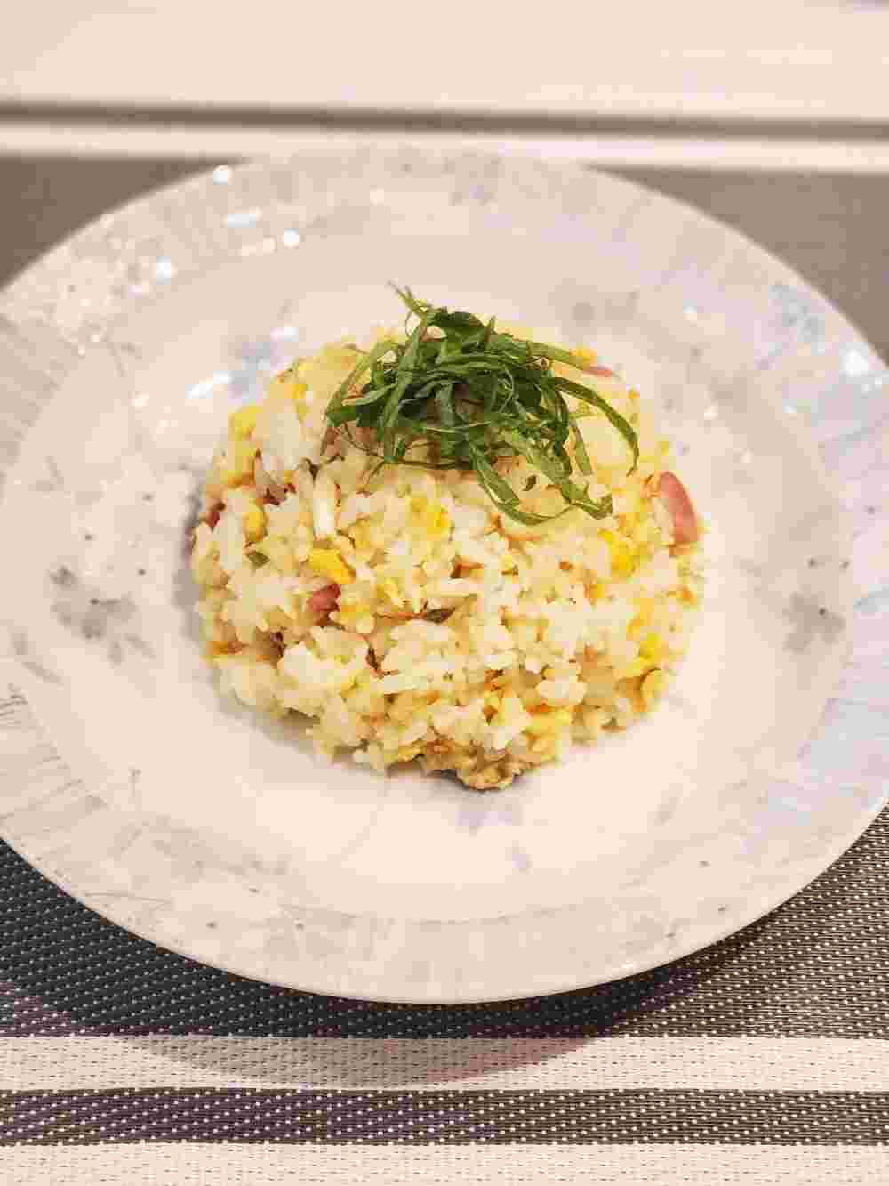 創味シャンタンを使った生姜チャーハン