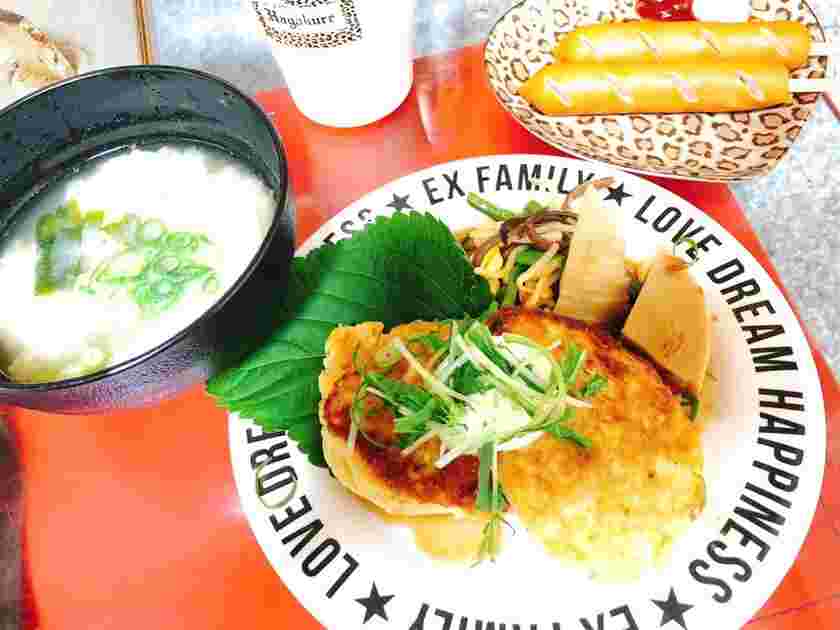 玉ねぎなしの餃子ハンバーグ