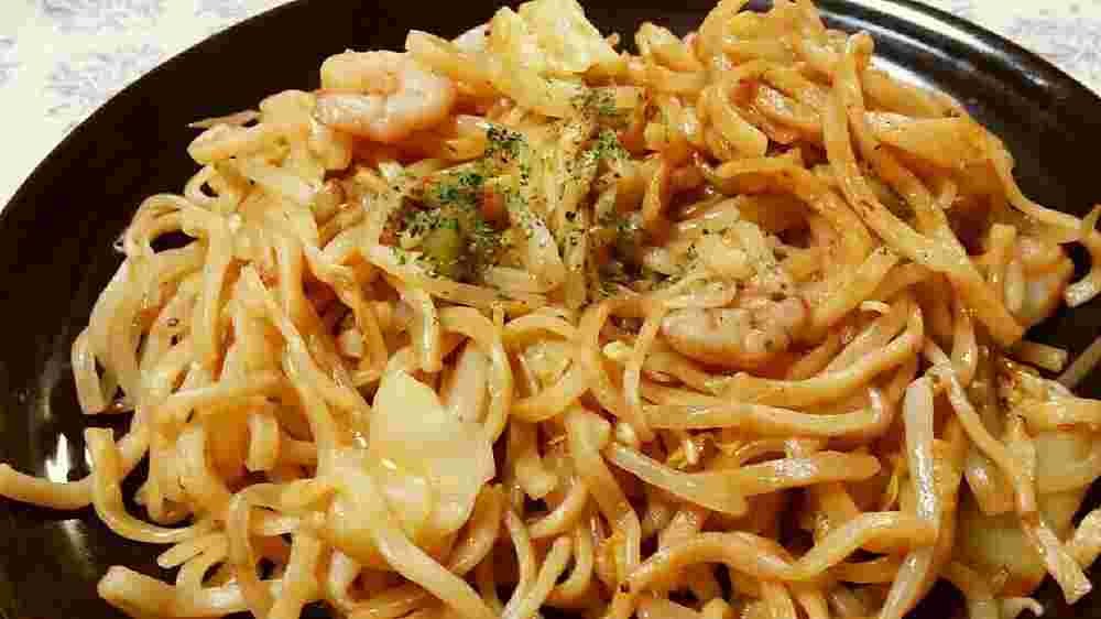 ドミグラスソース焼きそば