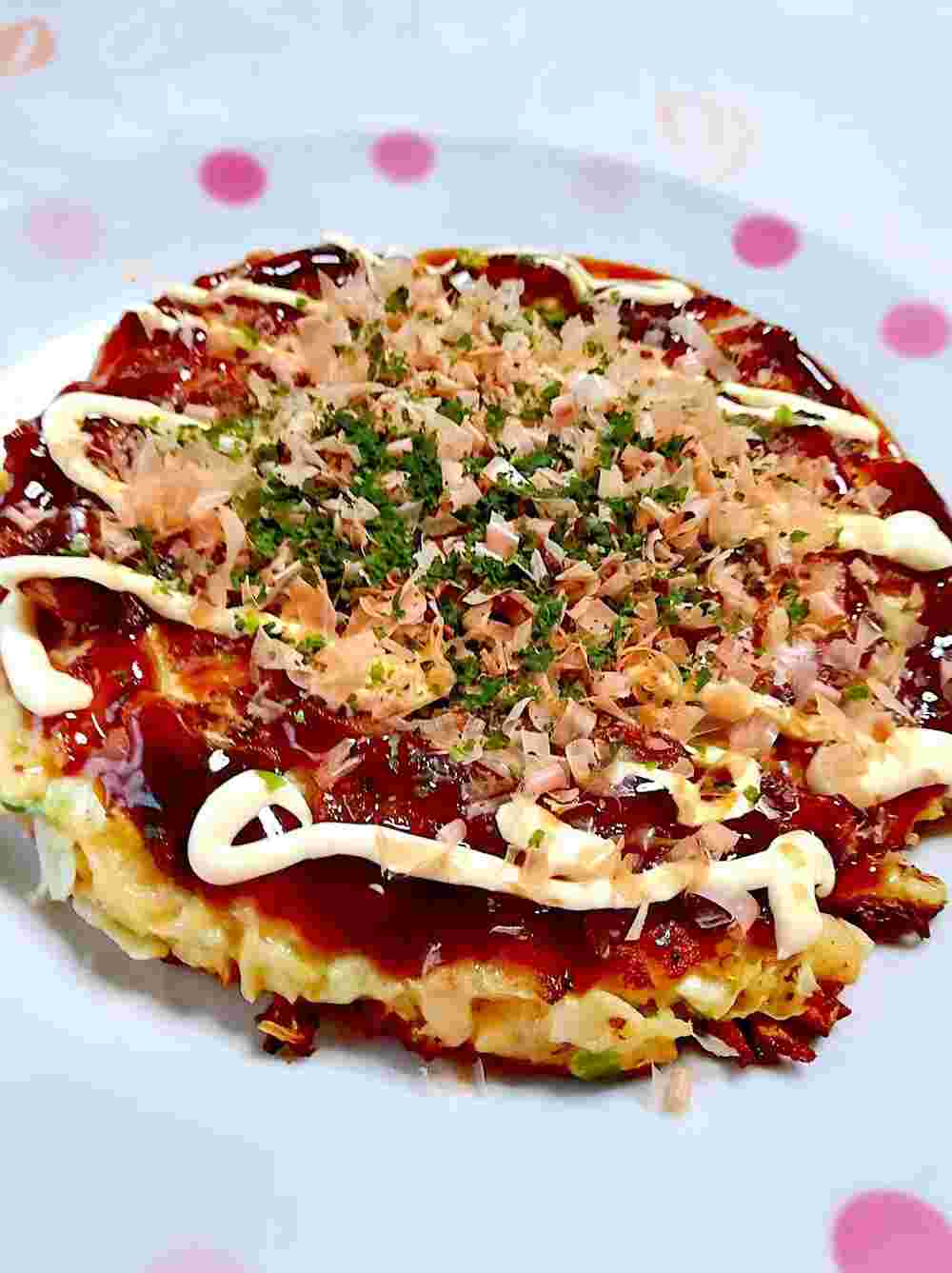 絶品おから入りお好み焼き