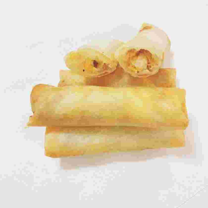 春巻きの皮で作るツナたまチーズ春巻き