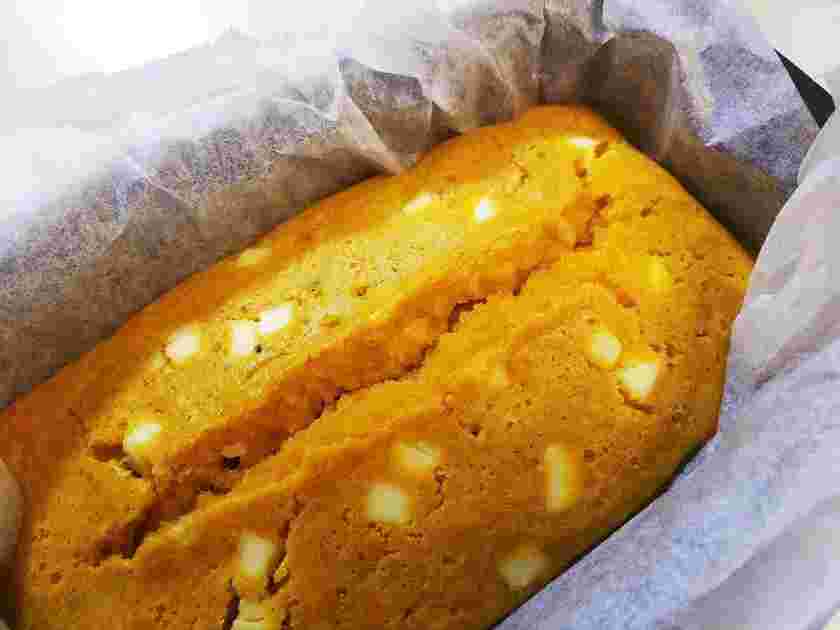 クリームチーズ入りかぼちゃケーキ
