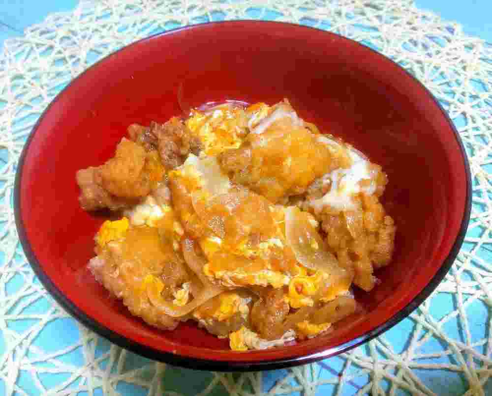 絶品とり天親子丼