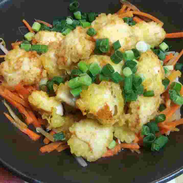 とり天の野菜南蛮