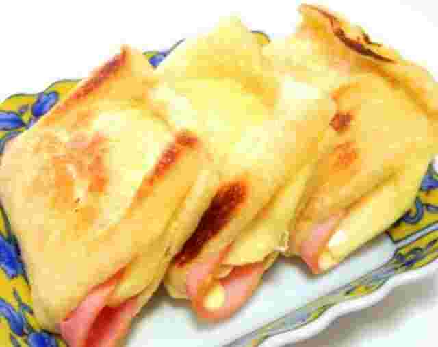 油揚げとチーズの洋風パリパリ焼き