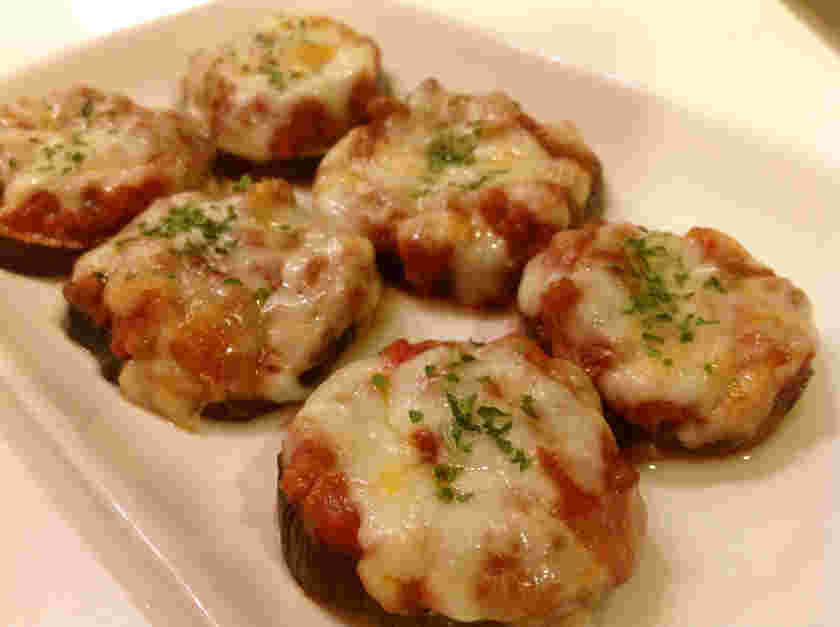 ミートソースで作るなすのチーズ焼き