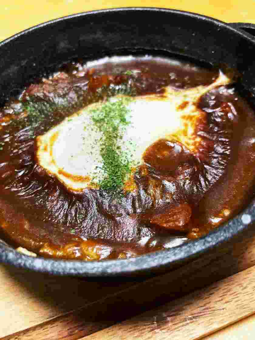 ここに追加 オートミールの焼きカレー