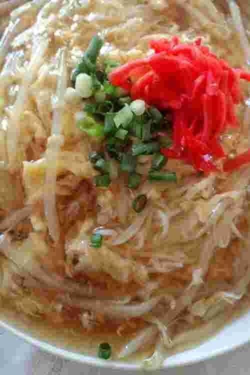 安くて美味しいもやしあんかけ素麺