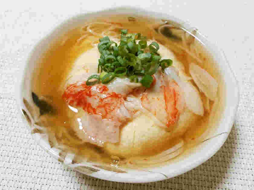 安くて美味しい豆腐と卵のふわふわ蒸し