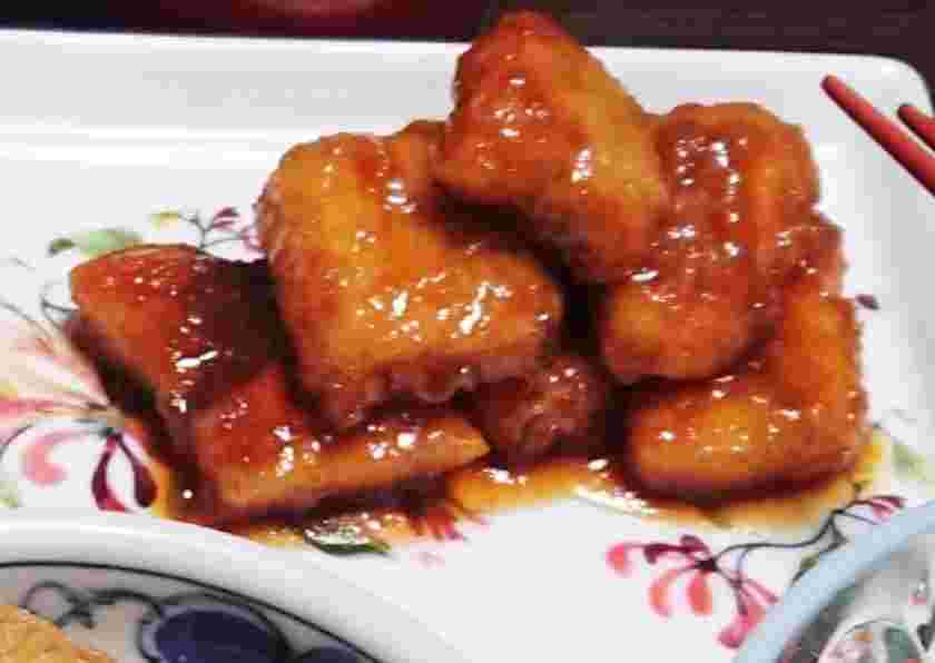 魚料理のメカジキの中華風マリネ