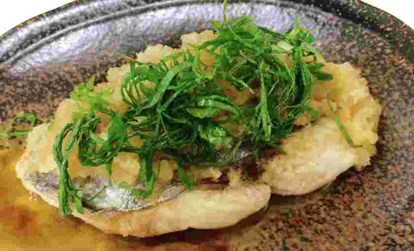簡単魚料理のさわら大葉おろし