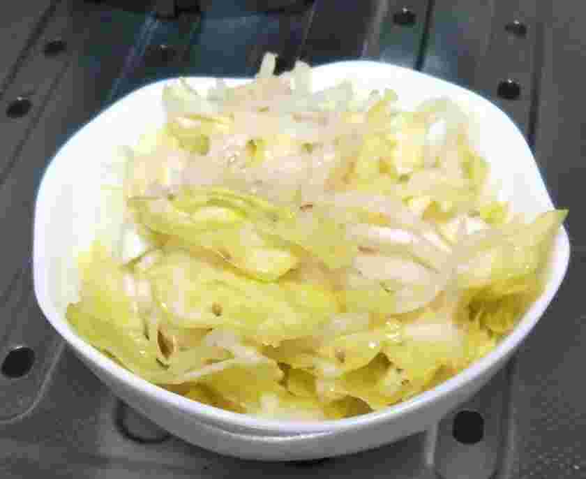 大根とキャベツの中華サラダ